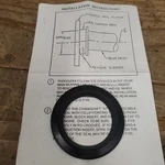 Rubber One Piece Model Ford Crankshaft Rear Main Oil Seal 1928 1929 1930 1931. Fixed Price $20.00.