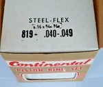 1946-48 Cadillac Cylinder Piston Ring Set Continental #: 819 .040, 3-1/2" Bore. Fixed Price $75.00.