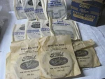 1939-1948 Ford V8 95/100HP Groove Piston Ring Set 29AS-6149-B .020 O/s Nos. Fixed Price $32.95.