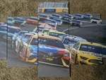 Nascar Canvas Motor Speedway Pictures Decorations Track Of Race Artwork. Fixed Price $63.72.