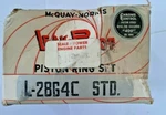 1956-57 Plymouth 277 V8 Piston Ring Set Mcquay Norris #: L2864C Std, 3-3/4" Bore. Fixed Price $62.99.