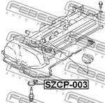 Febest SZCP-003 Seal Ring Spark Plug Tube For Suzuki SX4 2006-2014. Fixed Price $38.99.