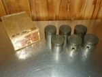 New Nos Gm Engine Piston Set 601304 .020 1929-1936 Chevy Chevrolet 6-CYLINDER. Fixed Price $200.00.