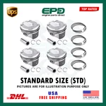 Engine Pistons With Rings X4 Kit For Land Rover LR2 Evoque Discovery 2.0T 204PT. Fixed Price $349.99.