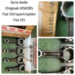 Series Pcs Original Connecting Rods Fiat 4150285 124 Sport Spider / 125. Fixed Price $230.78.