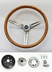 49-56 Ford Ranch Wagon Skyliner Grant Walnut Wood Steering Wheel 15" Ss Spokes. Fixed Price $279.99.