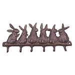 Spi Home Seven Bunny Key Ring Hooks - Screws Included. Fixed Price $65.00.