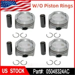 4PCS Piston Kit For Jeep Cherokee Wranglerjl Compass Dodge 18-25 2.0T 05048324AC. Fixed Price $99.52.