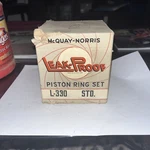 Mcquay-norris Leak-proof Piston Ring Set #L-330 Std. Nib. Fixed Price $34.99.