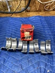 Nos Mercedes Connecting Main Bearing Set 1800301160 0.25MM M110 71-0313/06 Glyco. Fixed Price $399.00.