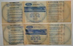 Genuine Ford Oem Nos One Partial Set Piston Rings B8AZ-6148-A Thunderbird V8. Fixed Price $13.00.