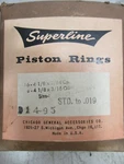 Nors 1958-1963 Chevrolet Impala 348 V8 Engine Piston Ring Set Std. (oem 3755462). Fixed Price $32.00.
