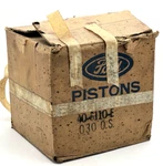 1932 33 34 35 36 Ford Flathead V8 Pistons X8 030 Fomoco Nos/r Oversized 40-6110. Fixed Price $124.99.
