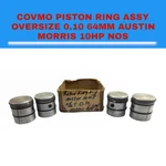 Covmo Piston Ring Assy Oversize 0.10 64MM Austin Morris 10HP Nos. Fixed Price $250.00.