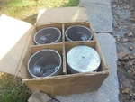 Vintage Lot Of 4 Nos Ford Pistons .020 Oversize Large. Fixed Price $39.95.