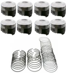 Speed Pro Forged Coated Skirt Dished Pistons SET/8+MOLY Rings Buick 455 030. Fixed Price $536.51.