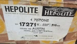 Austin 1275 Series Hepolite 17271 21251 Piston Set 0.020" 4 Rings Per. Fixed Price $324.98.