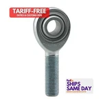 Fk Rod Ends JMX6T, One Zinc Steel 3/8-24 Rh Male W/teflon Liner. Fixed Price $41.51.