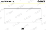 Glyco 71-2182/6 Std Big End Bearings For Bmw. Fixed Price $66.90.