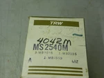 Trw MS2540 Std Main Bearing Set 1964-1978 Dodge Plymouth 273 318 V8 Engine Nors. Fixed Price $141.95.