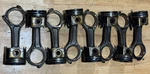03-07 Ford 6.0L Powerstroke V8 Diesel Connecting Rods & Pistons (8). Fixed Price $175.00.