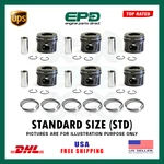 6 Pcs Piston With Rings Set Std For 448DT Engine Range Rover Sport 4.4L Diesel. Fixed Price $524.99.