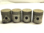 Vintage 1936-1941 Plymouth Set Of O/s Pistons Mopar Brand #866289/124598 Nos. Fixed Price $43.85.