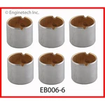 Enginetech Piston Wrist Pin Bushing Set EB006-6;. Fixed Price $96.62.
