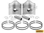 Triumph T100 Complete Piston Set W/rings Genuine Hepolite '67-74 +.020 Oversi.... Fixed Price $263.33.