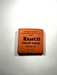 New Ramco 1322 Oem Piston Ring Set Nos. Fixed Price $18.88.
