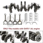 G4FD 1.6L Engine Crankshaft Connecting Rods W/ Bearings Kit For Hyundai Kia Soul. Fixed Price $181.35.
