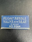 Ford New Old Stock (nos) Carburetor Float Needle Valve And Seat Box 1930 40. Fixed Price $24.99.