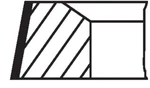 504 01 N0 Mahle Piston Ring Kit For Porsche. Fixed Price $88.03.