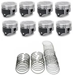 Silvolite Coated Pistons+moly Rings For 1971-1992 Chrysler Dodge 360 5.9L 030. Fixed Price $257.54.