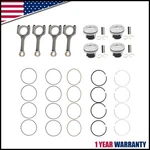 4* For 11-19 Hyundai Sonata Sorento Kia Optima 2.4L Connecting Rod Piston Kit. Fixed Price $105.39.