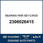2005-2011 Kia Rio Bearing Pair Set-c/rod Oem New 2306026415. Fixed Price $85.78.