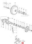 Genuine Volkswagen Bush - Connecting Rod Nos Ghia 111105433. Fixed Price $6.24.