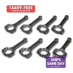 Scat Enterprises 2-ICR6125-2000-7/16, Set Of 8 Polished Steel Sbc 4340 Forged I-. Fixed Price $763.14.