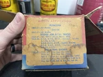 Vintage Mopar Power Punch Piston Rings 986448 Complete Set. Fixed Price $85.00.