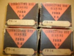 1932 1938 Ford Flathead V8 Johnson Bronze Fb 14 Connecting Rod Bearings. Fixed Price $45.00.