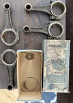 Volkswagen Beetle Original Connecting Rods (4) Part 113-105-401A. Fixed Price $165.00.