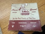 1955 Ford Hi-lo Piston Rings Set B5A-6148-BE Nos. Fixed Price $18.99.