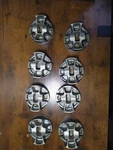 Je Pistons Set Of 8 Chrysler 340 Sb P-7B Heads Ernie Elliott Nascar Specs. Fixed Price $100.00.