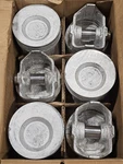 Fit 1977-1986 Ford Truck 300 Pistons .040 Offset Center Dish Nos Made In Usa. Fixed Price $179.99.