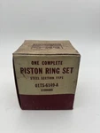 Nos Ford Fomoco 01TS-6149-A Standard Steel Section Piston Ring Set. Fixed Price $45.00.