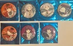 Frieren Beyond Journey's End Metallic Pin Button Badge Glitter Holographic. Fixed Price $13.00.