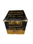 Hastings Piston Rings Steel-vent Set No. 185 Std. 3X3/32-5/16 Nos. Fixed Price $28.96.