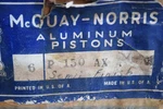 Aluminum Pistons 6-SET Mcquay-norris P150-AX. Fixed Price $99.99.