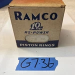 Ramco 7721H Std Piston Rings C-9 Nos (set Of 8) (some Rust Present). Fixed Price $29.75.