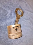 455 Buick Piston With Connecting Rod Original Gm Standard Bore. Fixed Price $45.00.